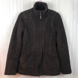 ATHLETA TEDDY FULL ZIP JACKET